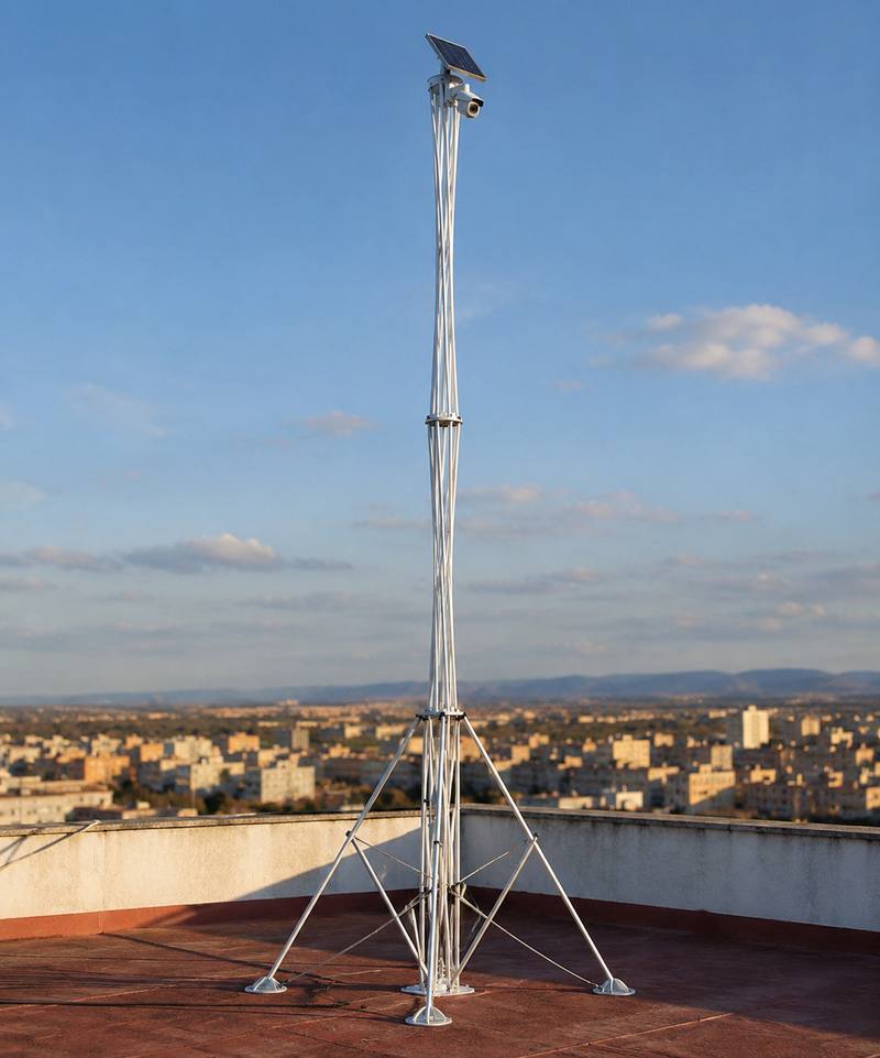 Solarer Überwachungsturm HELIX